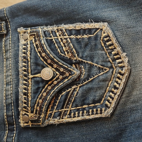 Vigoss slim boot Heritage Fit jeans Size 6 L32 - Picture 5 of 7